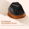 FACEMADE Foundation Makeup Brush for Blending Liquid, Cream or Flawless Powder Cosmetics with Protective Case